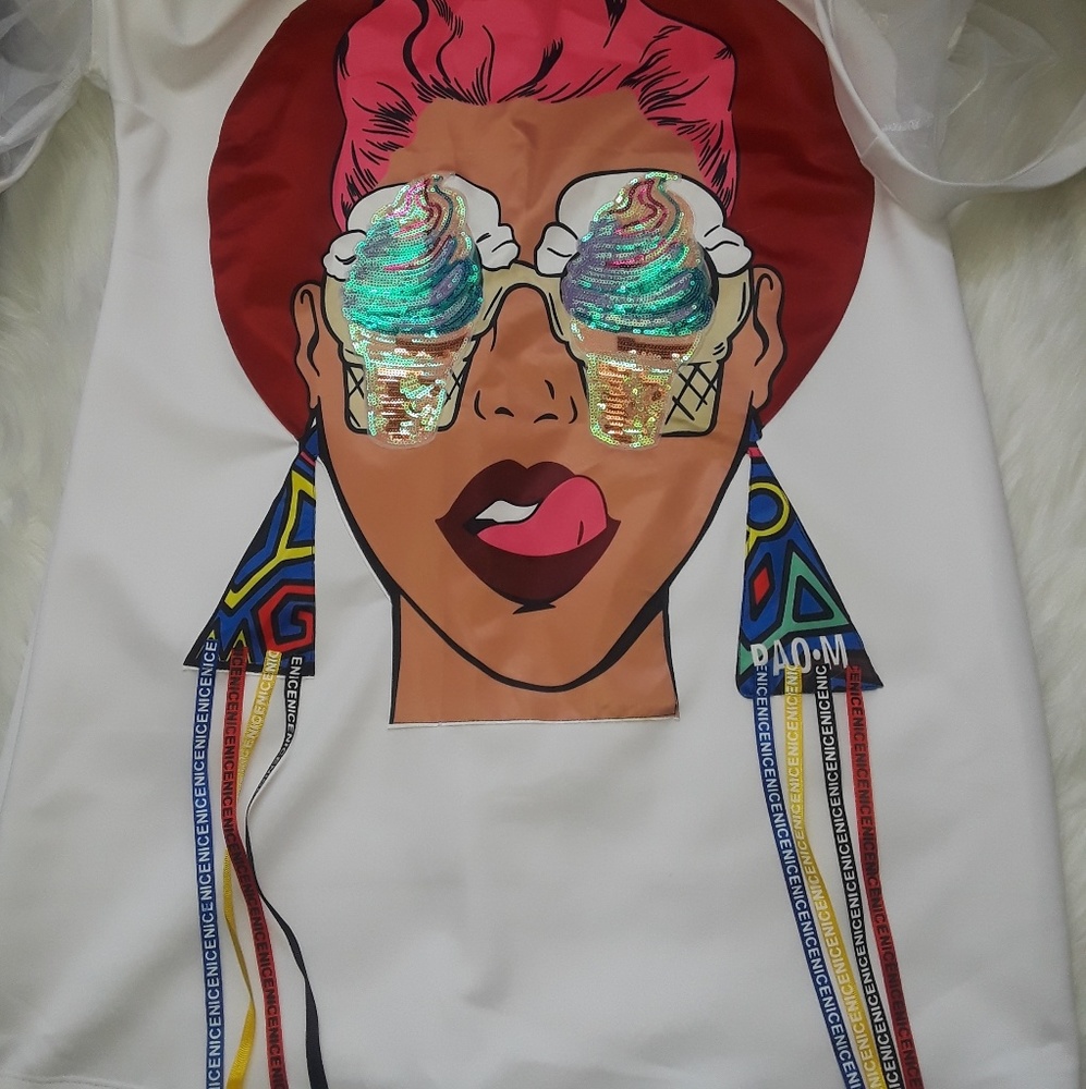 🔥 6 HOURS PRICE DROP Round Neck Cute Short Sleeve - Picture 6 of 7